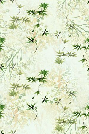 中国风印花花型图片