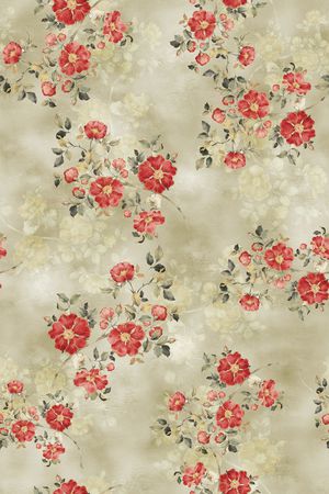 年轻女装印花花型图片