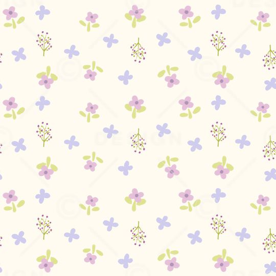 花卉印花花型图片