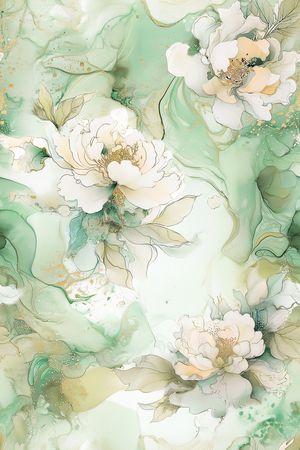 花卉印花花型图片