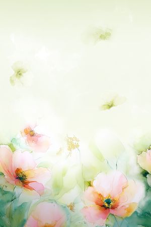 花卉印花花型图片