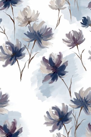年轻女装印花花型图片