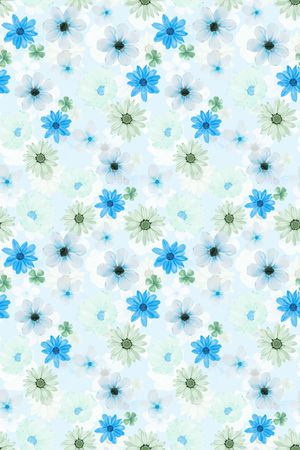 年轻女装印花花型图片