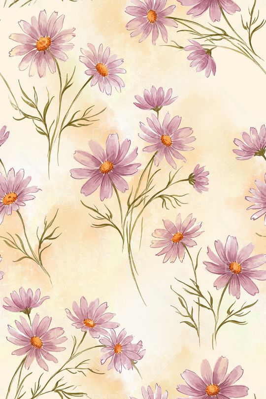年轻女装印花花型图片