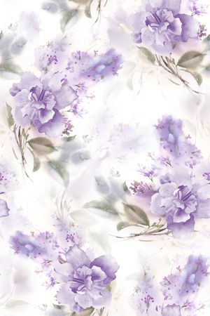 年轻女装印花花型图片