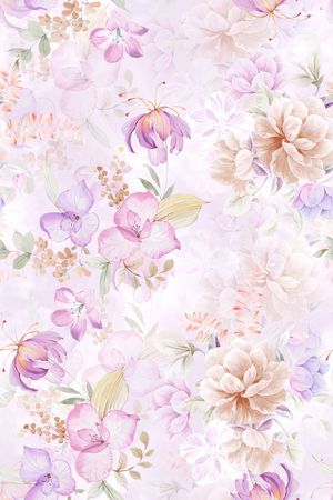 小清新印花花型图片