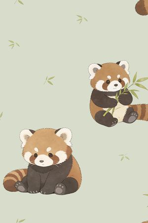 竹子印花花型图片