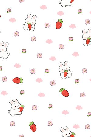 兔子印花花型图片