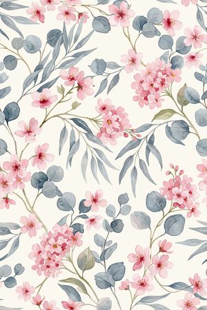 年轻女装印花花型图片
