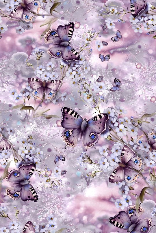 年轻女装印花花型图片