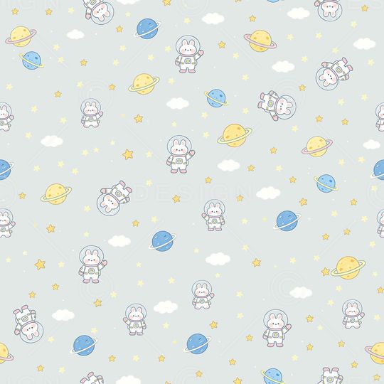 兔子印花花型图片
