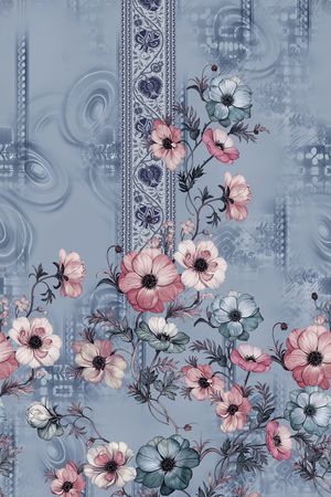 中东印花花型图片