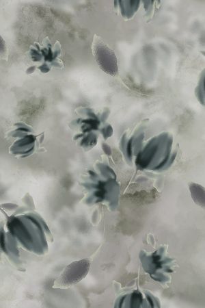 花卉印花花型图片