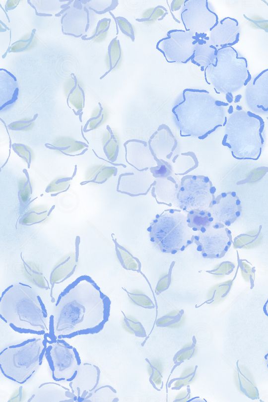 小清新印花花型图片