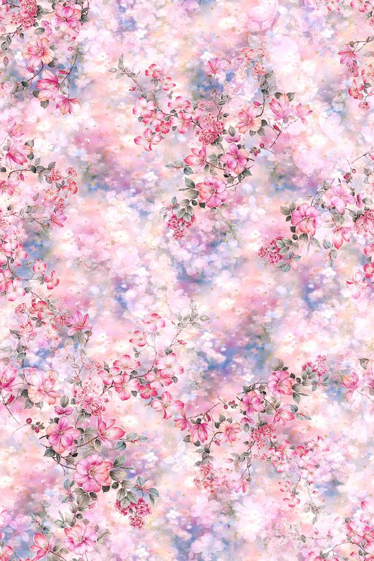 年轻女装印花花型图片