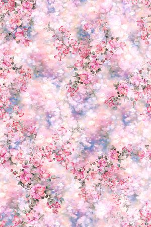年轻女装印花花型图片