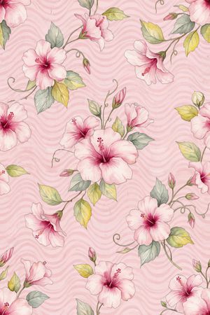 花卉印花花型图片