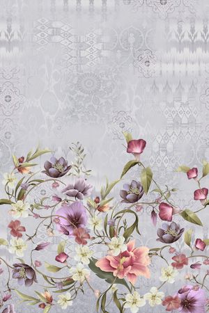 中东印花花型图片