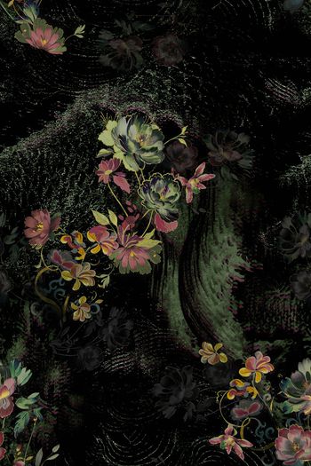 花卉印花花型图片