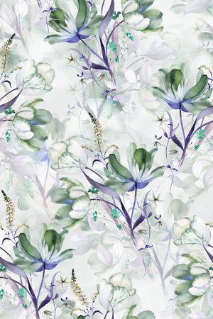 年轻女装印花花型图片