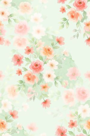 花卉印花花型图片