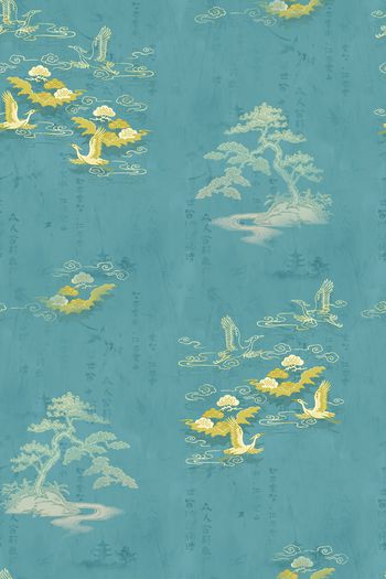 中国风印花花型图片