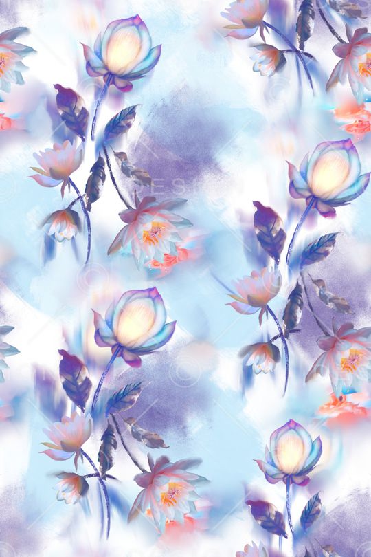 印花花型图片