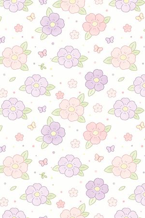 小清新印花花型图片