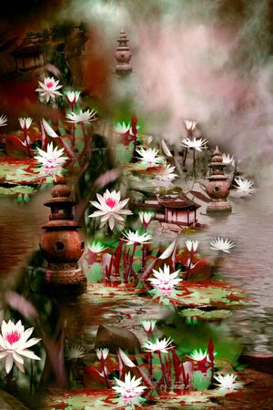 印花花型图片