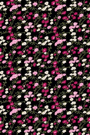 花卉印花花型图片
