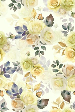 年轻女装印花花型图片