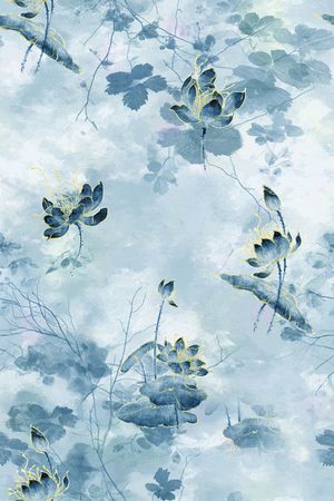 花卉印花花型图片