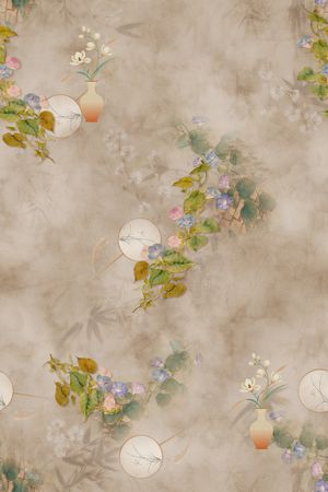 花卉印花花型图片