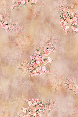 花卉印花花型图片