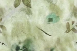 水彩印花花型图片