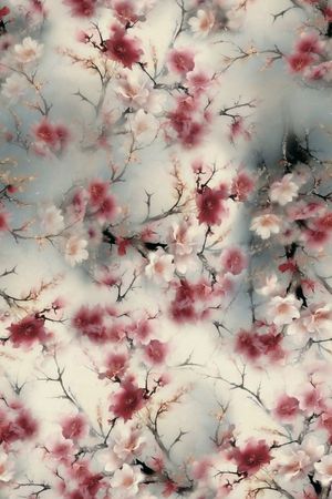中国风印花花型图片