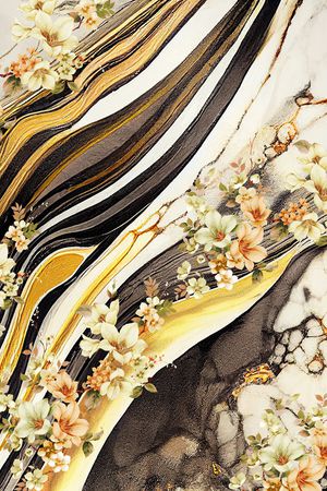 花卉印花花型图片