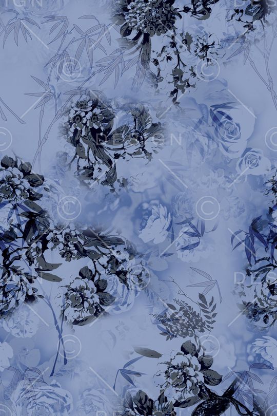 花卉印花花型图片