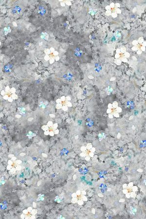 花卉印花花型图片