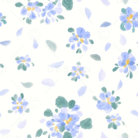 小清新印花花型图片