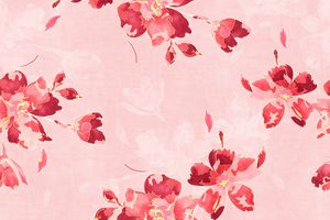 年轻女装印花花型图片