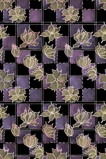 绣花花型印花花型图片