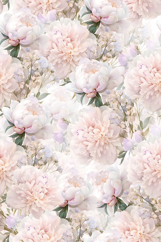 年轻女装印花花型图片