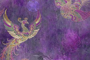 蝴蝶印花花型图片