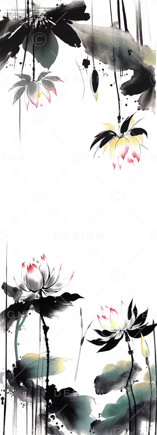 中国风印花花型图片