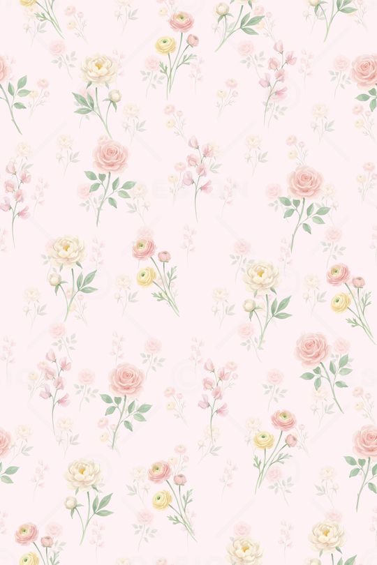 年轻女装印花花型图片