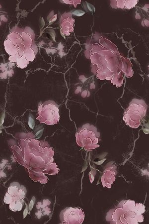 花卉印花花型图片