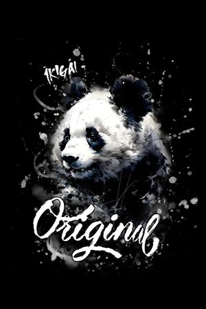 熊猫印花花型图片