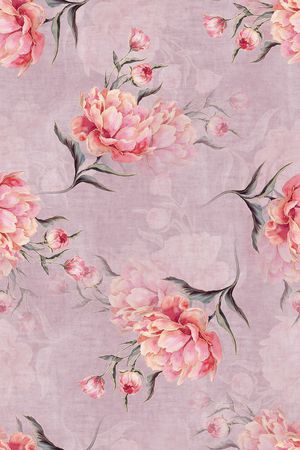 年轻女装印花花型图片