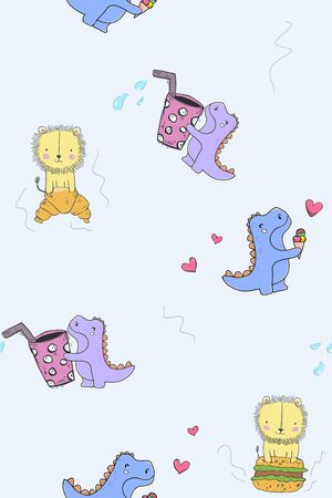 趣味印花花型图片